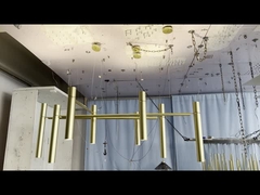 Neues Design Restaurant Teeraum Deckenlampe Moderner einfacher Stil Acrylglaskugel Kronleuchter
