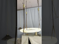 Villa Hohl Wohnzimmer Voll Kupfer Kronleuchter Atmosphäre Licht Luxus High-End Blumenlampe Custom