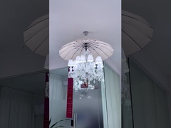 Moderner Stil Glas Dekoration Beleuchtung Hotel Lobby Custom Großes Projekt Innenraum LED Handblasglas