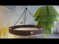 Postmoderner Stil Benutzerdefinierter Kronleuchter Hotellobby Business Center Großes Kristall Luxus