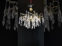 Moderner minimalistischer Alabaster-Kronleuchter Wohnzimmer Kronleuchter Licht Luxus Villa Esszimmer Schlafzimmer