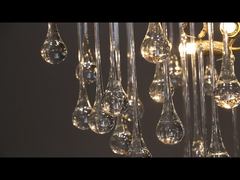 Dekoration Kronleuchter Duplex Wohnzimmer Blatt Zweig Kristall Kronleuchter Rund Villa Hotel