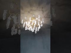 Ein genauerer Blick: G9 Petal Anhänger Deckenleuchte Mehrere Größen Keramik Blumen Anhängerleuchte 85V bis 265V