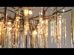 Ein genauerer Blick: Elegante, moderne Deckenleuchten mit hohem CRI-Wert für die Wohnzimmerdekoration