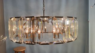 Moderner, minimalistischer Alabaster-Kronleuchter, Wohnzimmer-Kronleuchter, leichte Luxus-Villa-Esszimmer