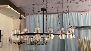 Klassische High-End-Europäische Kristallkerzen-Kronleuchter 220-240V