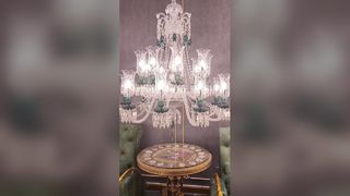 LED E14 Deckenkristall-Kerzen-Kronleuchterlampe, wasserdicht, schmutzabweisend