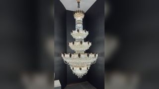 Luxusgroße Kronleuchter für die Innenarchitektur