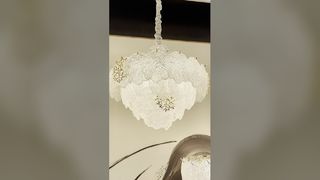 Landhaus-Hotel-Gold Crystal Chandelier Pendant Light L52*H33cm AC85V zu 265V