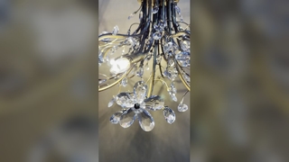 Goldzweig-Kronleuchter, Treppenhaus-Foyer-Licht