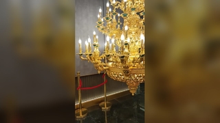 Kundenspezifischer Kristall-Kronleuchter, luxuriöse Hotellobby-Beleuchtung