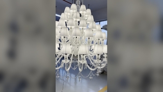 Luxuriöse Marmor-Pendelleuchte für elegante Häuser