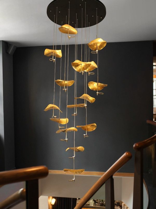 Push Button LED 1W Cluster Pendant Light For Stairwell Hanging Light Fixtures