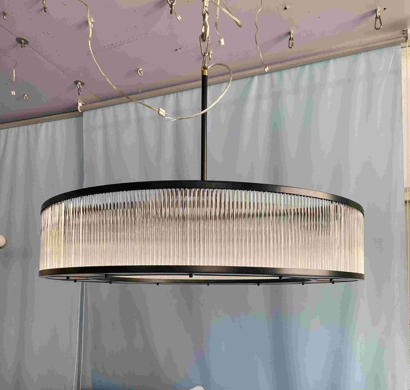 High Bearing Project Chandelier  Custom Made Drum Pendant Lighting Rustproof