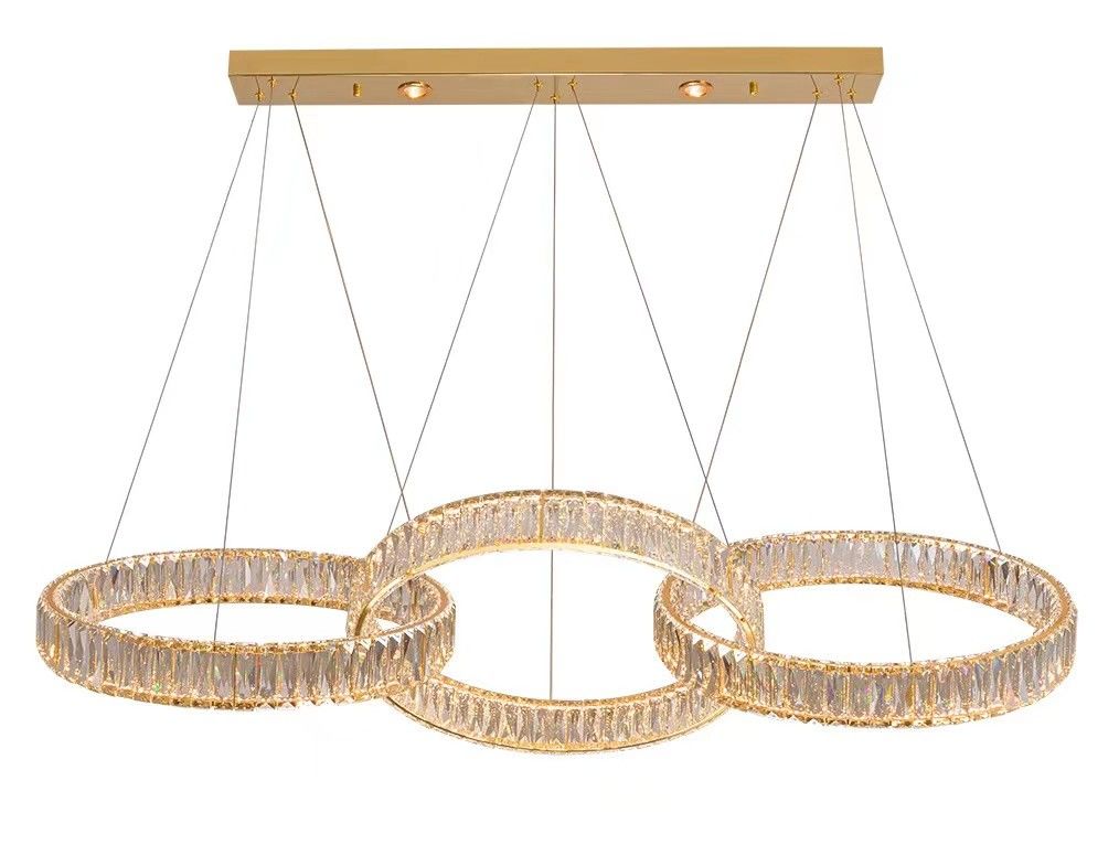 Crystal Custom Pendant Lights Lobby Chandelier Modern