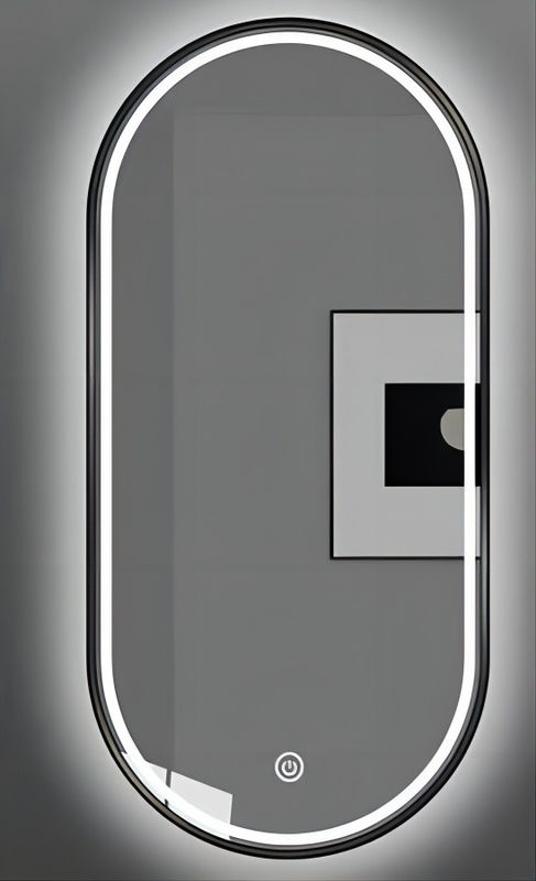 Oval Illuminated LED Bathroom Mirror Light With Integrated LED Lighting