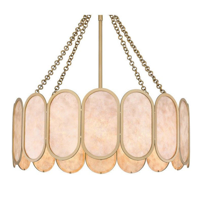 Modern Luxury Alabaster L1P Chandelier Brass Pendant Hanging Light Dining Room Kitchen Island Hotel Bar AC Factory Price