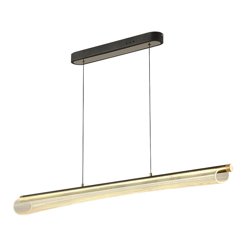 Modern Designer Long Slim Waist Acrylic Pendant Light Decor Lighting
