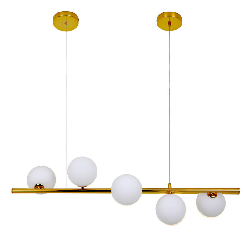 White Lampshade Nordic Molecular Lamp Magic Bean Glass Living Room Chandelier Personality Creative Dining Room Post-modern Simple Bedroom Light Luxury Lights