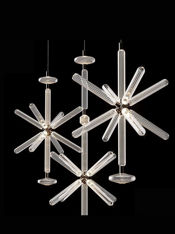 Custom Large LED Chandelier Lamp Vintage Style Iron Metal Pendants Glass Residential Hotel Lobby Decor Hanging Installation Bulb