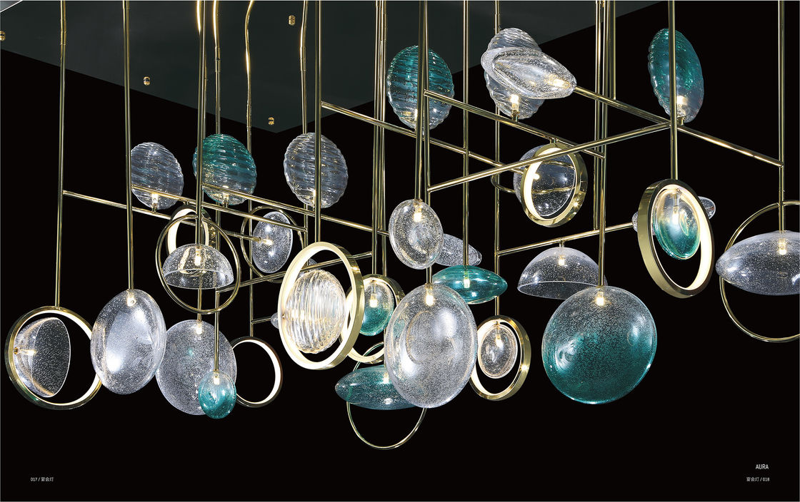 Custom Acrylic Glass Cross Matrix Villas Decorated Hall Atrium Club End Lighting Lamps And Lanterns With Other Control Mode