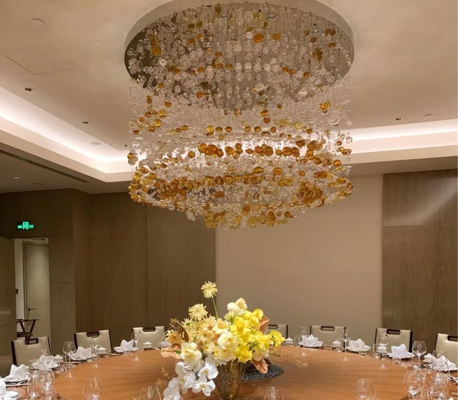 Banquet Hall Villa Modern Luxury Pendant Lights Led Lamp Chandelier