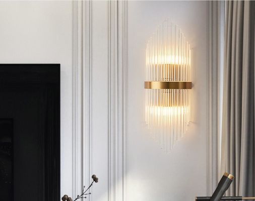Hohe Helligkeits-moderne Wand-Innenleuchter 7000lm E14*2 Crystal Sconce Lights