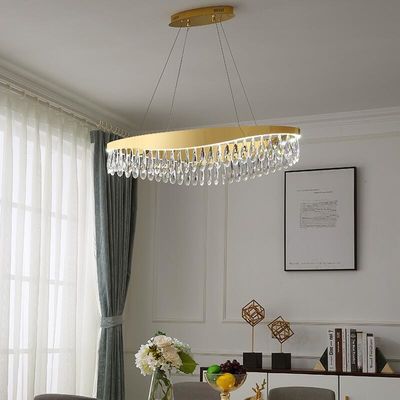 Innenlobby-geführte Deckenleuchte-Luxusanhänger Dia40cm Dia80cm 1100lm