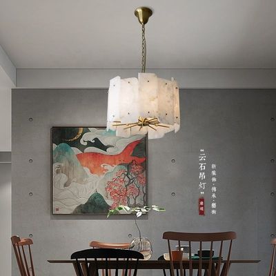 ODM High-End Anhänger Lichter Weiß Marmor Moderne Anhänger Lichter 3000K 4000K