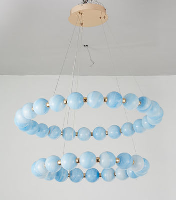 E26 / Multi Crystal Ring Chandelier For Living Room-Dekoration des Licht-E27