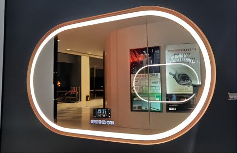 24W 36W 45W 4200K moderne ovale LED beleuchtete Spiegel Soem-ODM