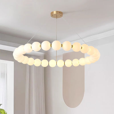 LED-Energiesparglas Pendantlampen Esszimmer Restaurant Kronleuchter 25-30M2