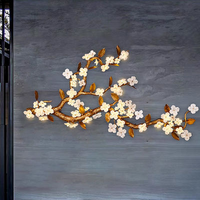 Alle Kupferlicht Luxus große Wandlampe Hotel Lobby Hintergrund Wand Dekorativ Sconces