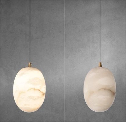 Modernes Design Innenraum hängende Dekoration Esszimmer Villa Wohnzimmer Küche Insel Messing Restaurant Alabaster Chandelie