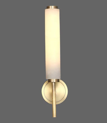 Moderne Alabaster Led Wandlampen Hotel Wohnzimmer Korridor Schlafzimmer Messing Wandlicht