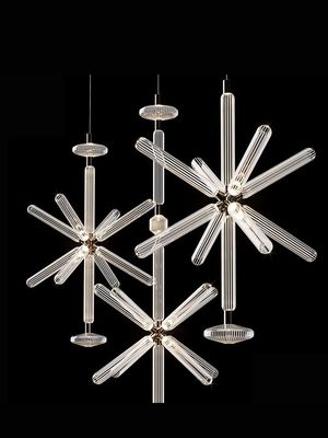 Custom Große LED-Kronleuchterlampe Vintage-Stil Eisen Metall Anhänger Glas Wohnzimmer Hotel Lobby Dekor Hängende Installation Glühbirne