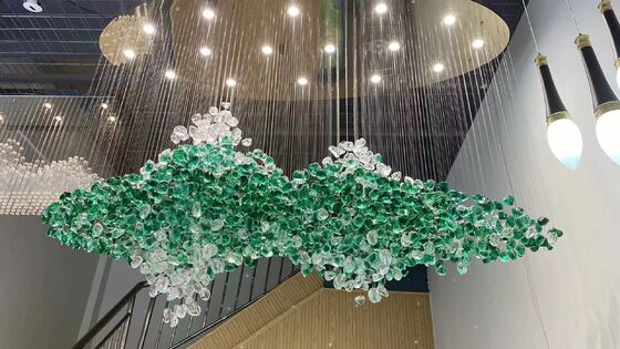 Türkisches Treppenhaus Hotel Lobby Rustikales Kristall-Kronleuchter