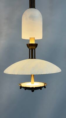 Tragbare wiederaufladbare drahtlose Marmor-Tischlampe Wohnkultur Kabellose Berührung Dimming Tischlicht für Restaurant Hotel Schlafzimmer