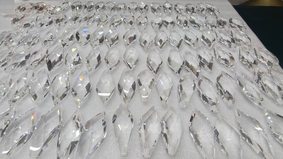 22*28mm Acryl-Kunststoff-Lucite-Perlen für die Schmuckherstellung, günstige Lichter, Kronleuchter, Anhänger, Tropfen-, Wasser-, Tropfenperlen